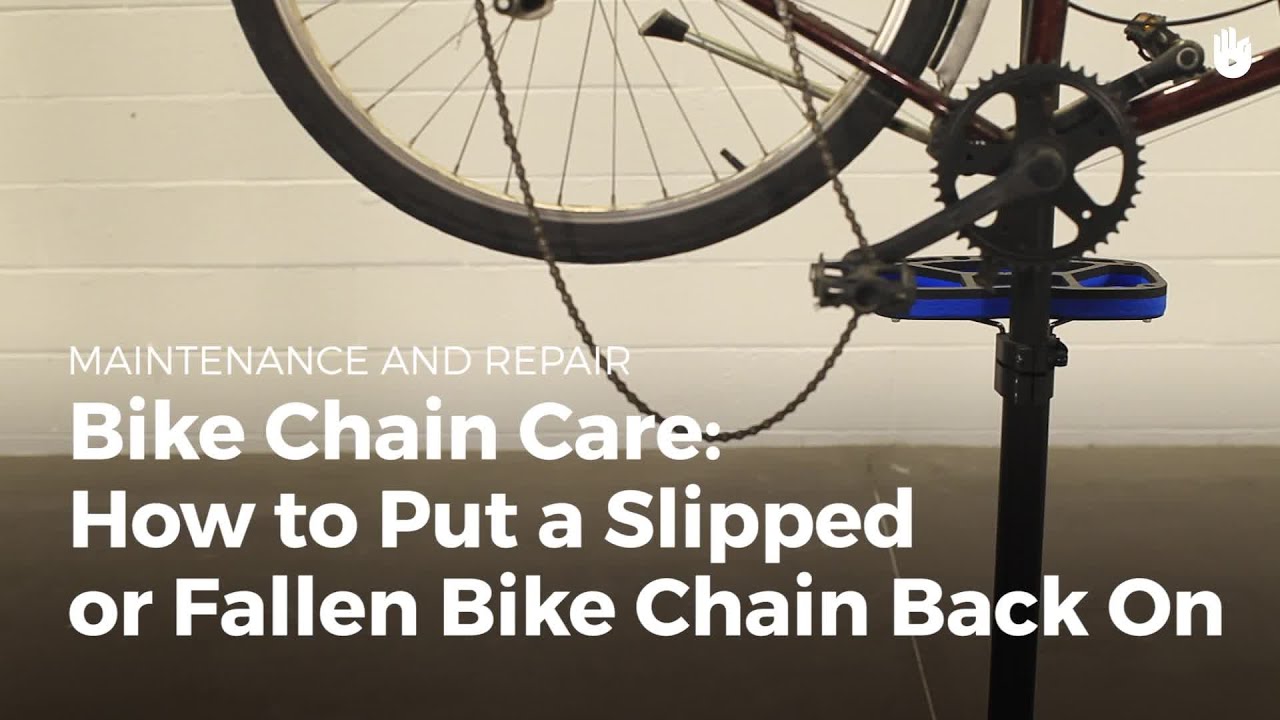 How To Put A Chain On A Bike | Bike Repair - Youtube